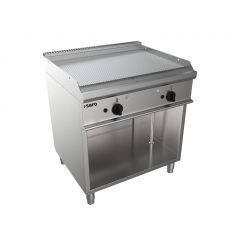 Bakplaat / Grillplaat Gas Met Open Onderstel Model E7/Ktg2Bar Saro 423-1200