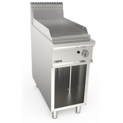 Bakplaat / Grillplaat Gas Met Open Onderstel - Model Lq Ftg2Bar Saro 423-8630