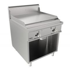 Bakplaat / Grillplaat Gas Met Open Onderstel - Model Lq Ftg4Bar Saro 423-8640