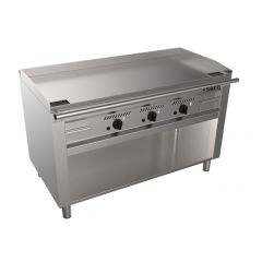 Bakplaat / Grillplaat Gas Teppanyaki Grill Met Open Onderstel Model Ted3/140G Saro 423-3105