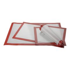 Bakplaatmat 30x42 cm siliconenrubber (VMQ) EMGA EMG 160040