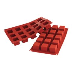 Bakvorm Cubes-Mini siliconenrubber (VMQ) Silikomart EMG 70078