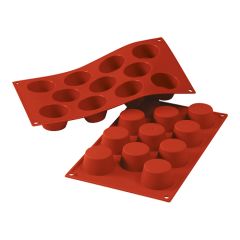 Bakvorm Muffins-Small siliconenrubber (VMQ) Silikomart EMG 70064