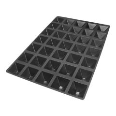 Bakvorm Pyramids siliconenrubber (VMQ) Silikomart EMG 70610