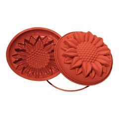 Bakvorm zonnebloem Ø26 cm siliconenrubber (VMQ) Silikomart EMG 70081
