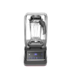 Bar blender digitaal met geluiddempende kap ABS/PC/RVS Hendi HEN 230695