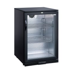 Barkoeler Zwart 2-deurs - 128 liter - 60x52x85 cm - Cooldura afb1