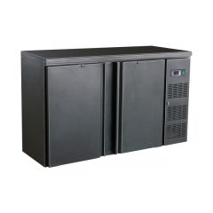 Barkoelkast Barkoeler Zwart 2 Deurs - 146,2x51,3x86 cm Standard Line Combisteel 7450.0315