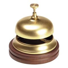 Bel (balie/receptie) Ø11,0 cm messing EMGA EMG 105001