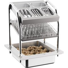 Bestekkast Drop-In Bestek Uitgifte Unit - 70x70x91 cm Combisteel 7178.2105