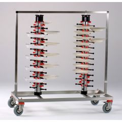 Bordenrek Bordstapelsysteem Plate-Mate Model Twin-96 Saro 87-10025