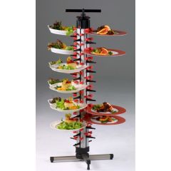 Bordenrek Bordstapelsysteem Plate-Mate Tafelmodel Tm-48 Saro 87-1004