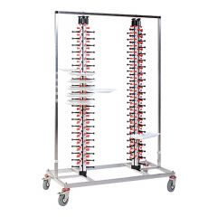 Bordenrek dubbel RVS Plate Mate EMG 556044