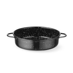 Braadpan "fuente", geëmailleerd Koolstofstaal/Emaille Hendi HEN 622544