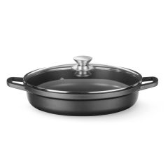 Braadpan met antiaanbaklaag Aluminium Hendi HEN 611012