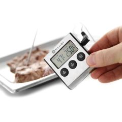 Braadthermometer met timer RVS Hendi HEN 271346