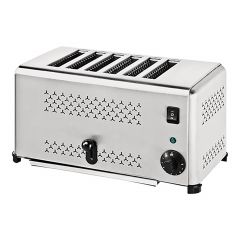Broodrooster 6-sleuven RVS CaterChef EMG 688016