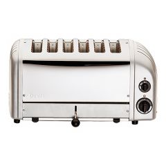 Broodrooster 6-sleuven RVS Dualit EMG 310004