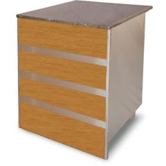 Buffet Kassa Element - 80x80x85 cm Combisteel 7077.0125