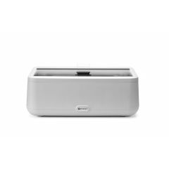 Chafing dish UNIQ Alum./RVS/Glas/PP Hendi HEN 470428