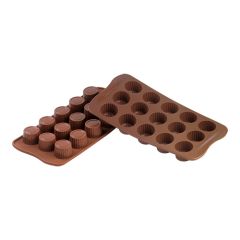 Chocoladevorm Praline siliconenrubber (VMQ) Silikomart EMG 70035