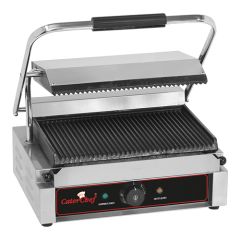 Contactgrill geribbeld-geribbeld elektr. gietijzer CaterChef EMG 688405