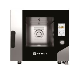 Convectiestoomoven, Touch, elektrisch Glas/RVS Hendi HEN 229620