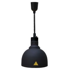 Cs Warmhoudlamp Chefs Heat-04 Zwart - 60 cm hoog Combisteel 7455.1825