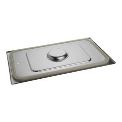 Deksel gastronorm GN1/1 RVS met siliconen afdichtrand CaterChef EMG 953515