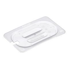 Deksel gastronorm GN1/4 PP met lepeluitsparing Araven EMG 962645