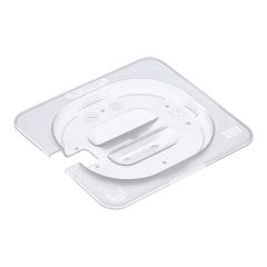 Deksel gastronorm GN1/6 PP met lepeluitsparing Araven EMG 962665