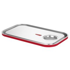 Deksel voor GN containers met siliconenrand RVS Hendi HEN 807606