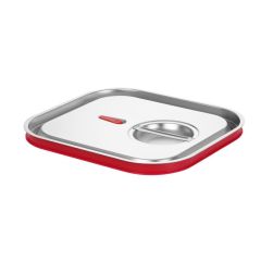 Deksel voor GN containers met siliconenrand RVS Hendi HEN 807613