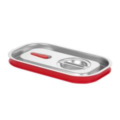 Deksel voor GN containers met siliconenrand RVS Hendi HEN 807644