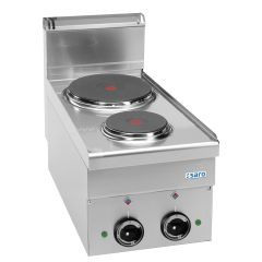 Elektrisch Fornuis 2 Velden Tafelmodel 600 Line Model E26 Saro 504-1055