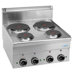 Elektrisch Fornuis 4 Velden Tafelmodel 600 Line Model E46 Saro 504-1060