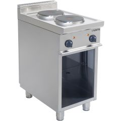 Elektrisch Fornuis Elektrische Kooplaat Met Open Onderstel Model E7/Cuet2Ba Saro 423-1065