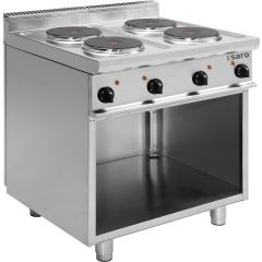 Elektrisch Fornuis Elektrische Kooplaat Met Open Onderstel Model E7/Cuet4Ba Saro 423-1070