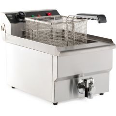 Elektrische Tafelfriteuse 1X8 L - 31x50,5x35,5 cm Combisteel 7455.1000