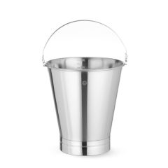 Emmer met versterkte voet Profi Line RVS Hendi HEN 516720