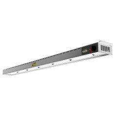 Etagere Keramische Warmtestraler - 6 Heaters à 250W 200x18x9 cm Combisteel 7020.0825