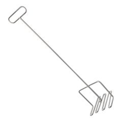 Etenstamper L.60,0 cm RVS EMGA EMG 894026