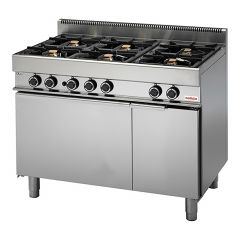 Fornuis 6-zones RVS Modular EMG 316017