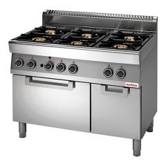 Fornuis 6-zones RVS Modular EMG 316706