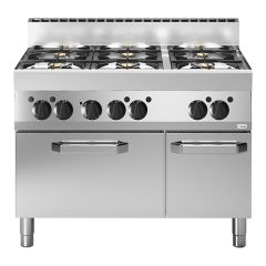 Fornuis 6-zones RVS Modular EMG 318217