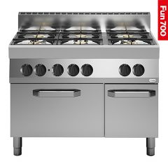 Fornuis 6-zones RVS Modular EMG 318704
