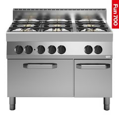 Fornuis 6-zones RVS Modular EMG 318706