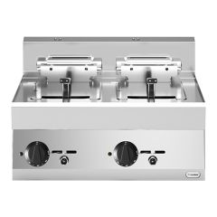 Friteuse 10L+10L elektr. RVS Modular EMG 318044