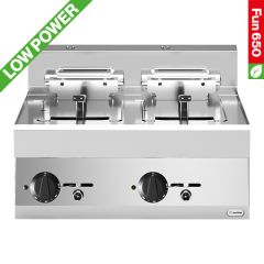 Friteuse 10L+10L elektr. RVS Modular EMG 318046