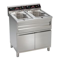 Friteuse 12L+12L RVS CaterChef EMG 508224